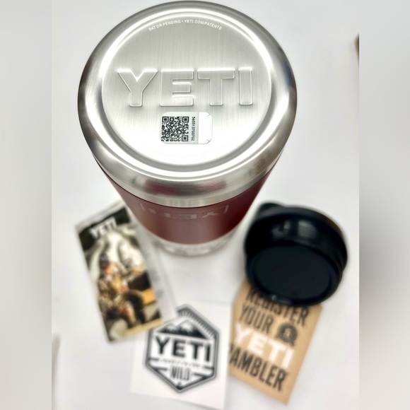 ⭐️ Collectors! Yeti Rambler 26 oz Brick Red (retired color) NWT Discontinued - Picture 5 of 5